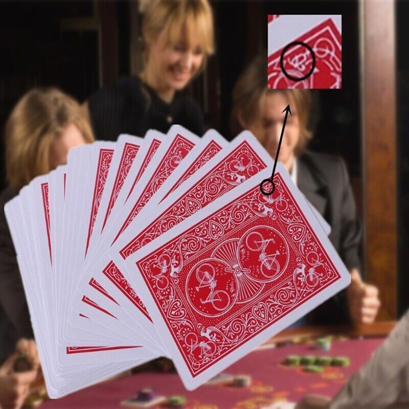 New Secret Marked Poker Cards See Through Playing Cards Magic Toys Magic Tricks