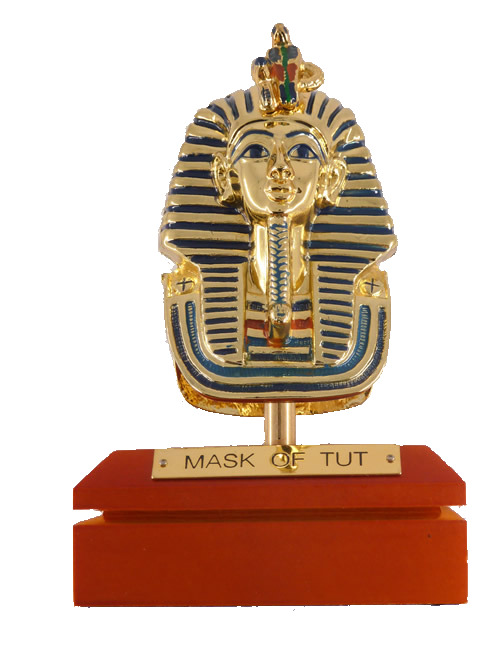 **Rare** King Tut (Tutankhamun) Mask Statue Replica, Ancient Egyptian Statues