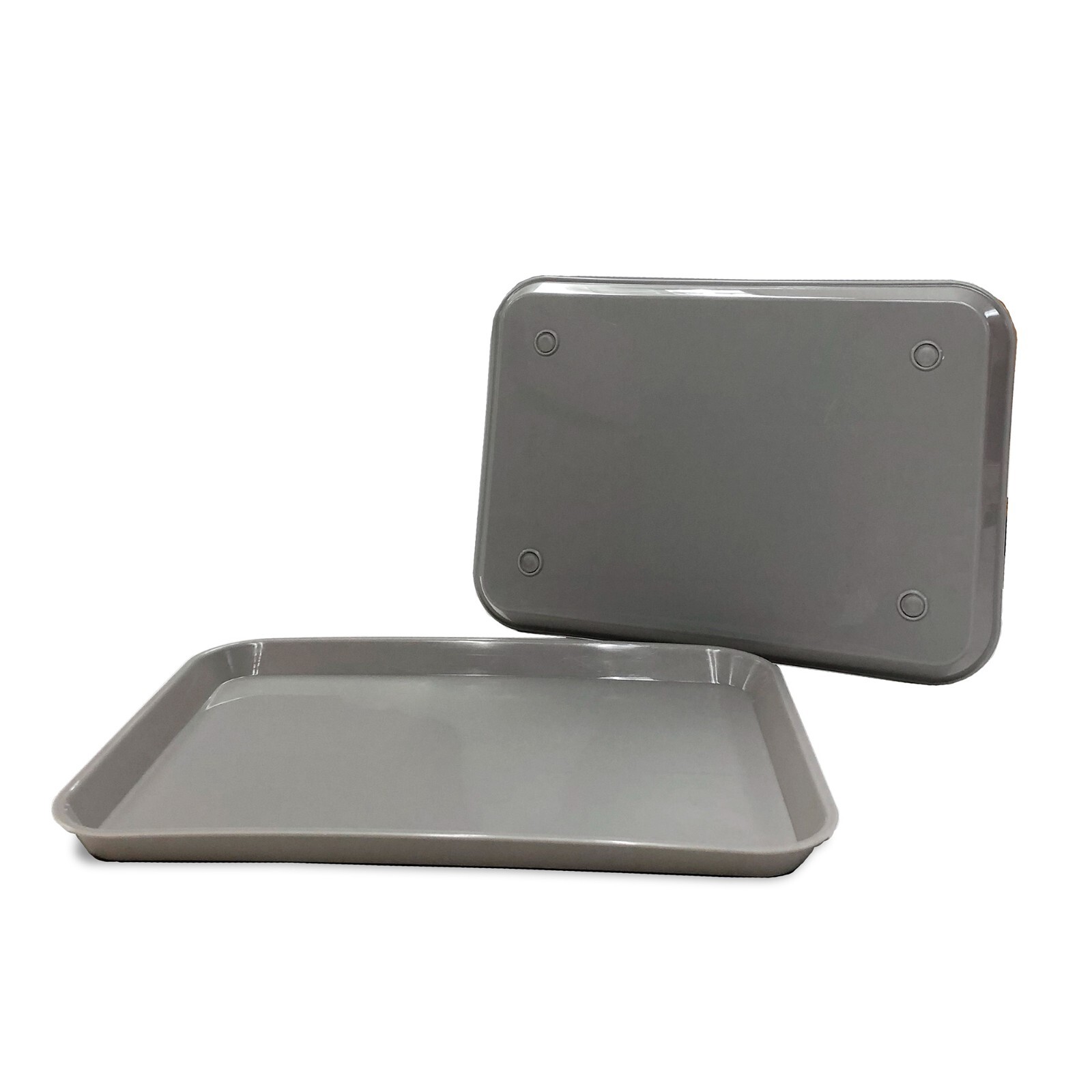Plastic Eating Food Serving Tray for Cafeteria Lunch Kids 13.25 Plastic Eating Food Serving Tray for Cafeteria Lunch Kids 13.25