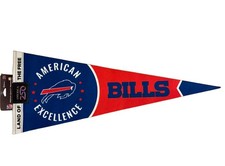 2025 Buffalo Bills America 250 Anniversary Limited Edition Pennant 12x30 NWT picture
