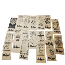 19 Vintage McKays Markets Recipe Pamphlets Ephemera picture