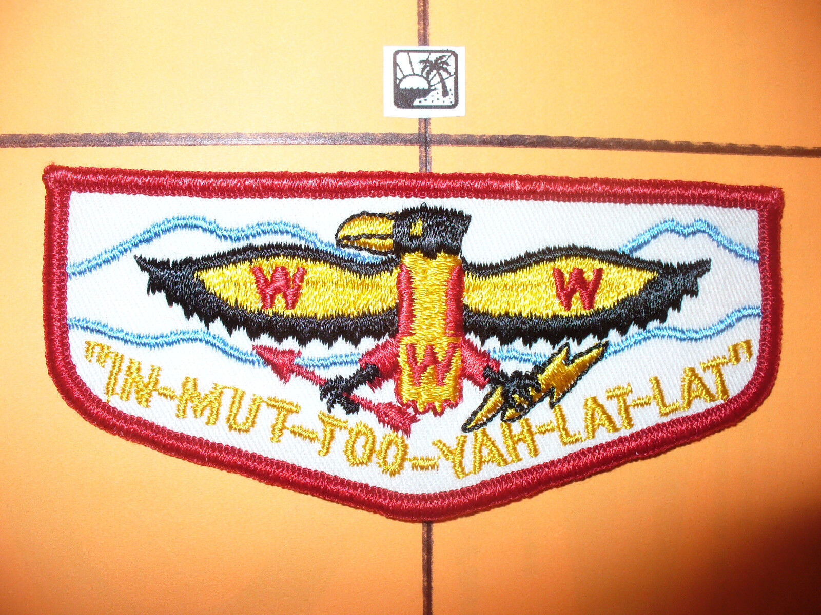 OA In Mut Too Yah Lat Lat 266,F-2a,1960s T-Bird Flap,TLM,365, Ore-Ida Council,ID