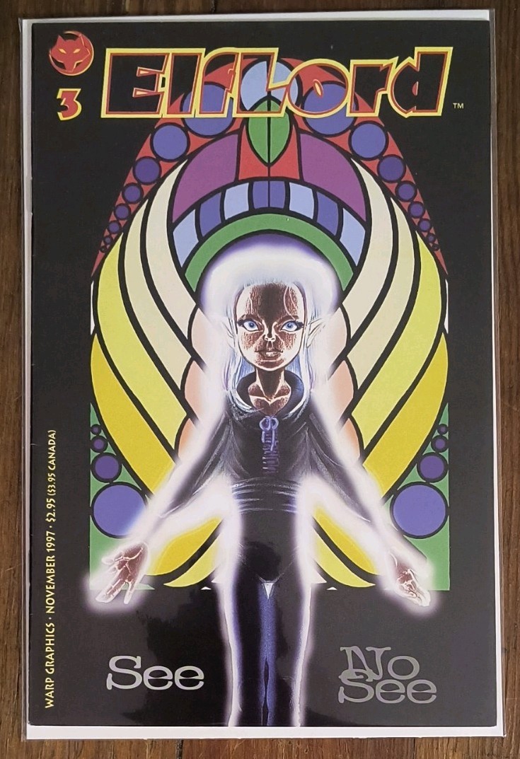 Warp Graphics Elflord #3 Barry Blair- See No See (1997) NM