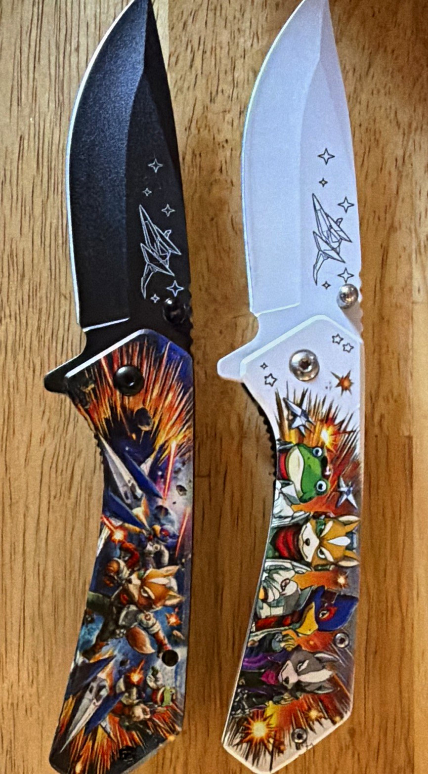 Falcon Knives 2pc Pocketknife Set, Stainless Drop Point Plain Blade, Multicolor Falcon Knives 2pc Pocketknife Set, Stainless Drop Point Plain Blade, Multicolor