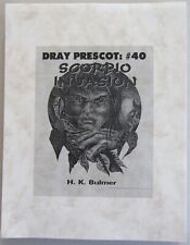 SCORPIO INVASION~DRAY PRESCOT #40~ALAN BURT AKERS~KENNETH BULMER~257 pages~1996 picture
