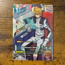 Graham Aker (R+) Pilot Gundam Holo Steel Requiem GD03-098 picture