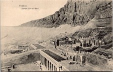 Deir el-Bahri Egypt Thebes Mortuary Temple of Queen Hatshepsut 1900s Postcard picture