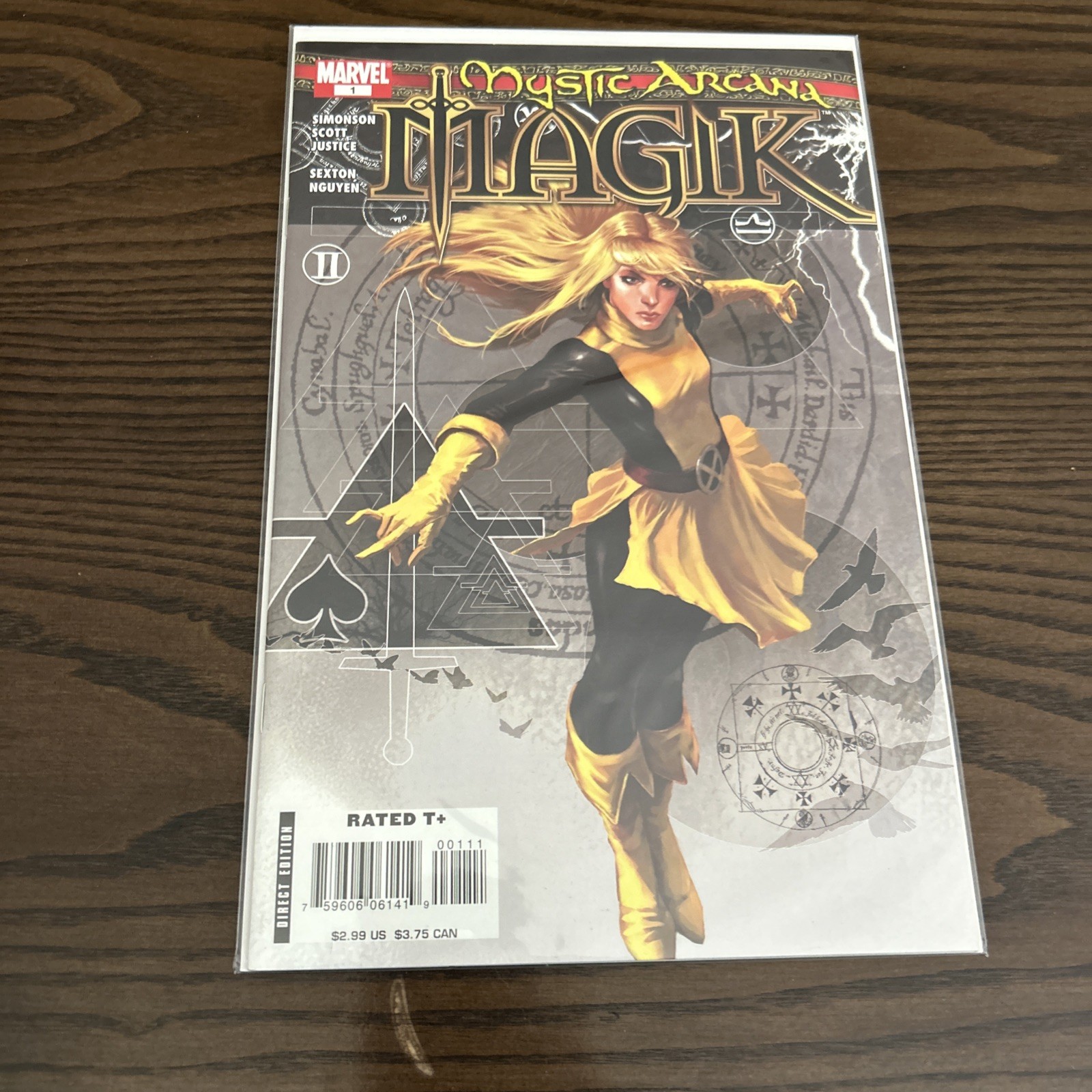 Mystic Arcana Magik #1  Marvel Comics, 08/07 First Appearance of Ammut VF