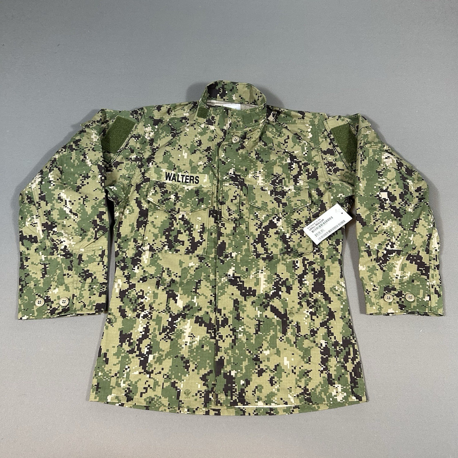 US Navy USN NWU Type III AOR2 Working Uniform Blouse Jacket Small Regular New