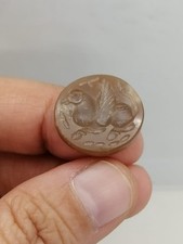 Sphinx Roman Old Agate Intaglio Stone Unique Stamp Seal picture
