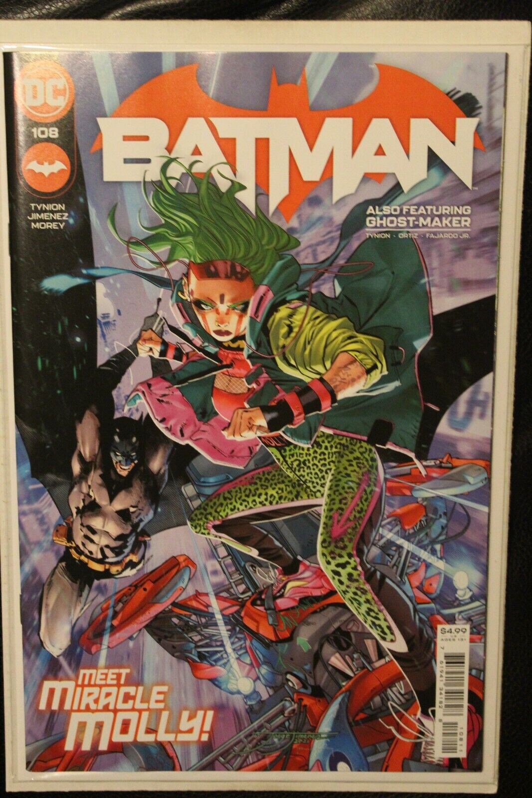 BATMAN #108 Jorge Jimenez Cover 2021 DC Comics 1st Appearance Miracle Molly