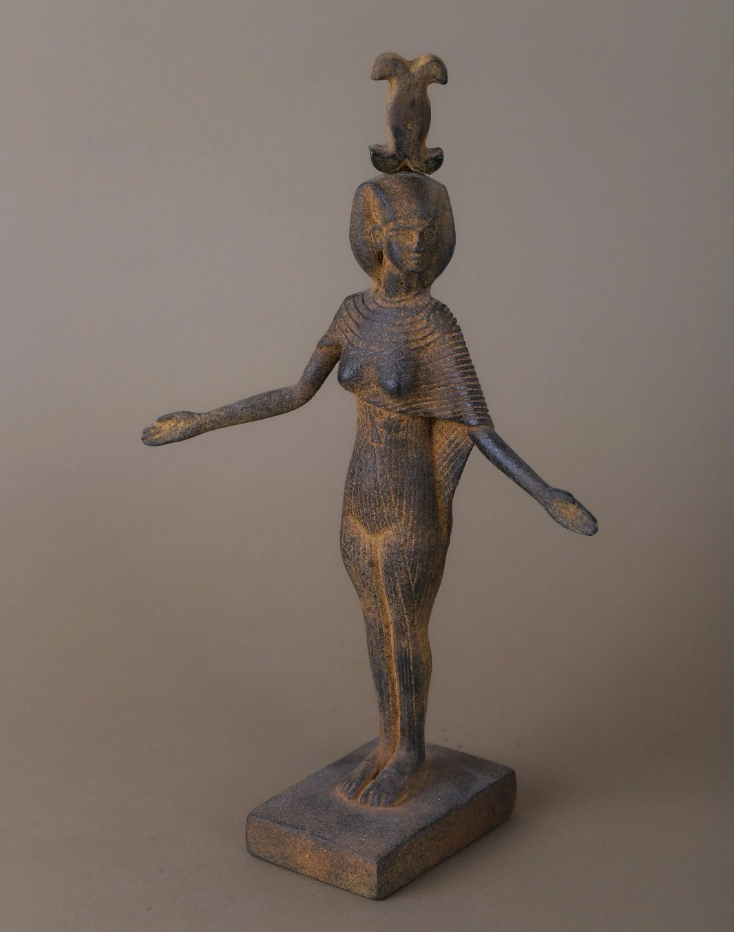 Authentic Ancient Egyptian Antiquities Rare Stone Figure Of Neith Egyptian BC Authentic Ancient Egyptian Antiquities Rare Stone Figure Of Neith Egyptian BC
