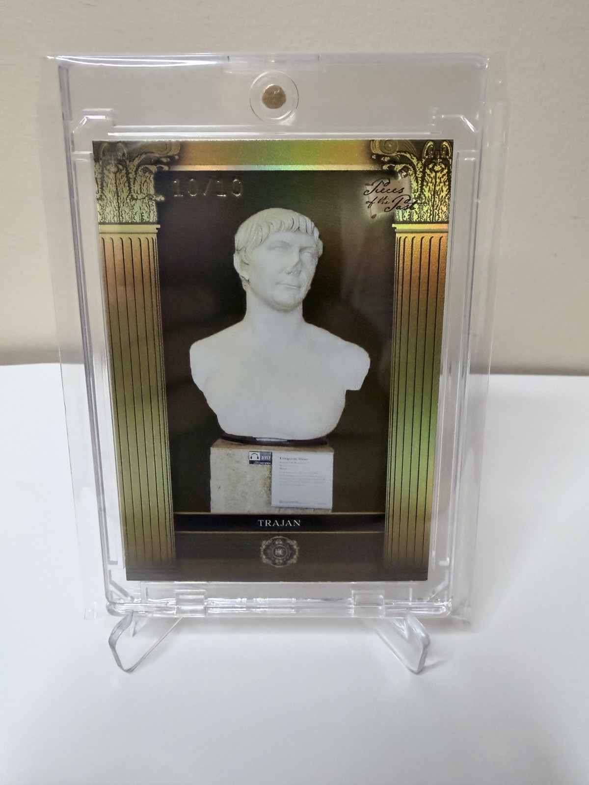 Trajan Pieces Of The Past Ancient World Green Card #/10 Limited Roman Empire Trajan Pieces Of The Past Ancient World Green Card #/10 Limited Roman Empire