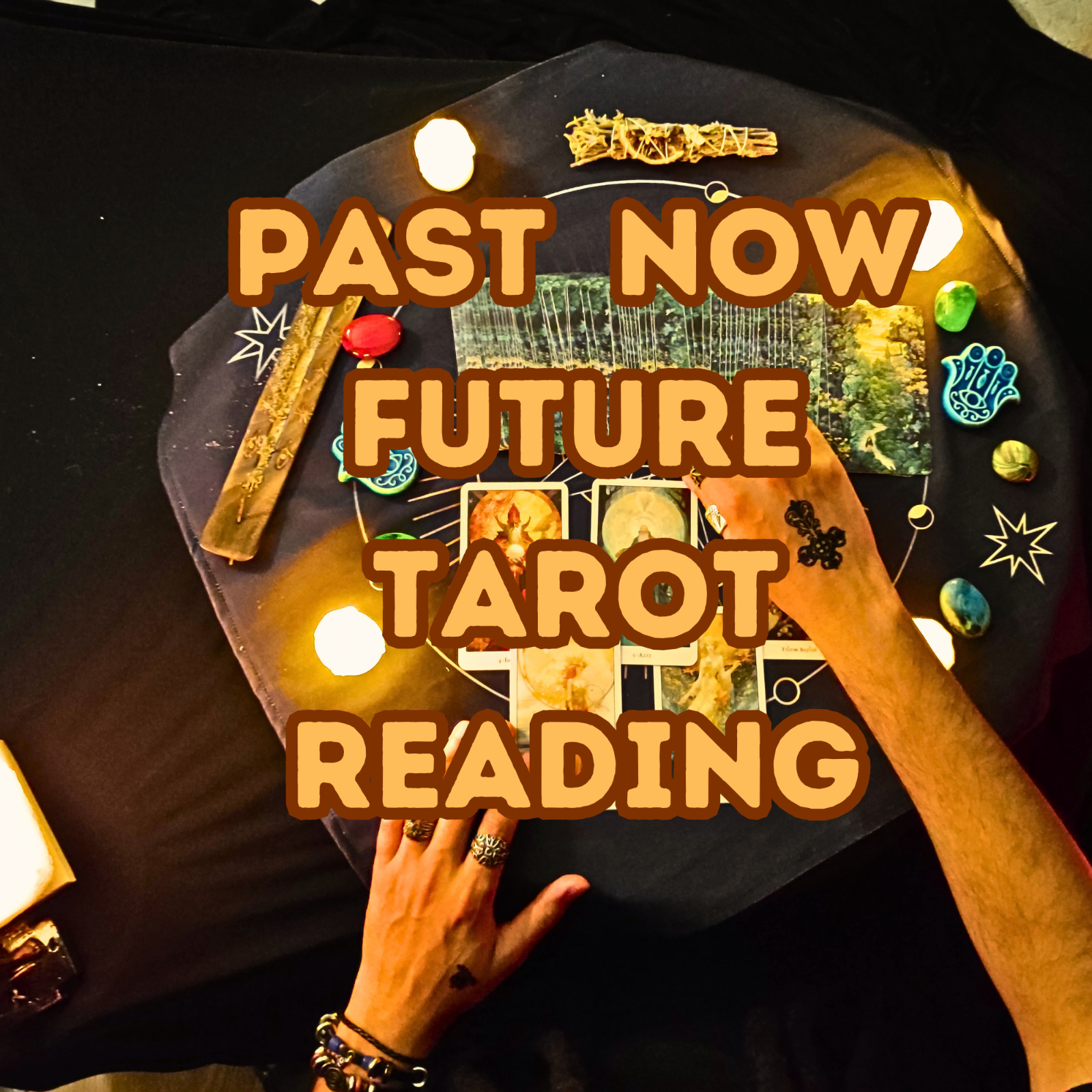 Past Now Future Same Day Psychic Tarot Reading, Love Career Soulmate Reading