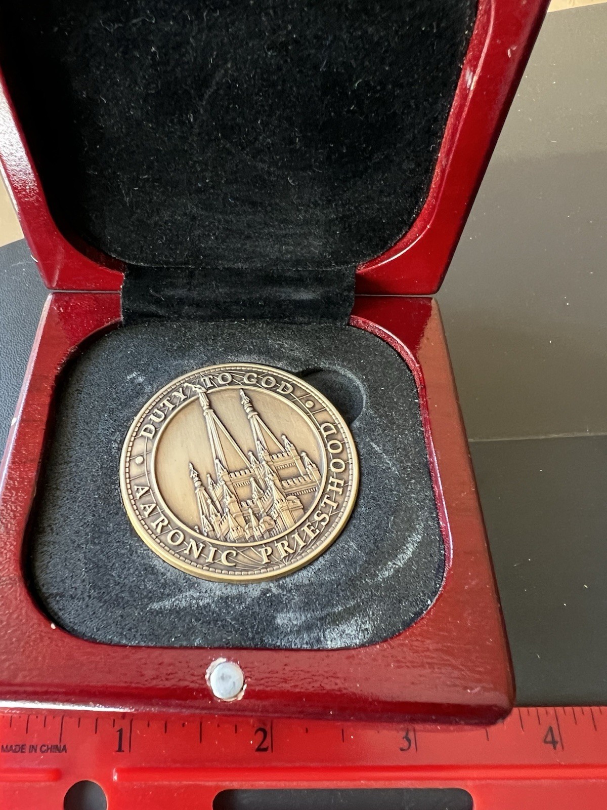 Aaronic Priesthood Medallion Coin 