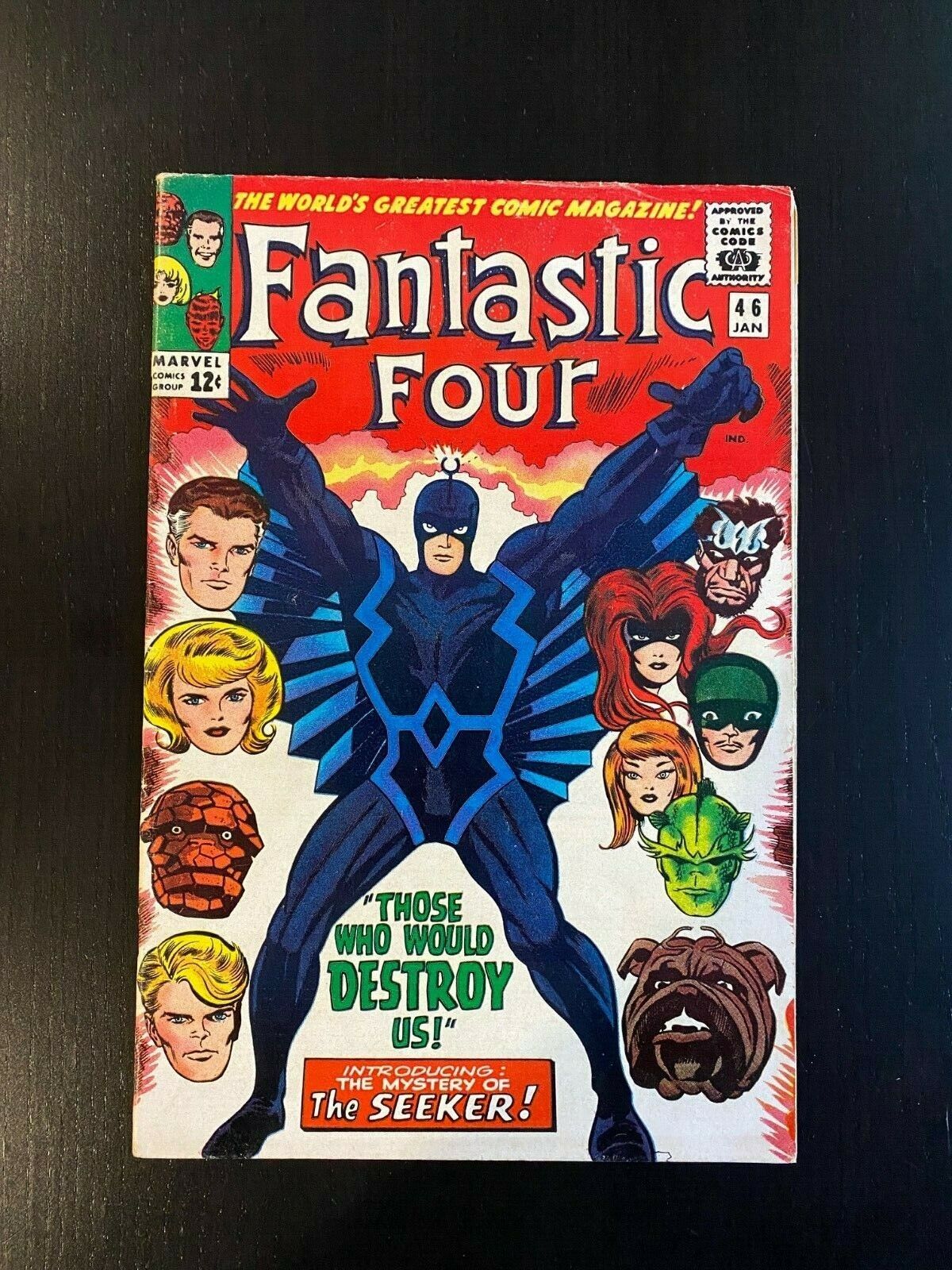 Fantastic Four	#46, FN (6.0), 2nd Inhumans (Crystal, Black Bolt, Triton, Karnak)
