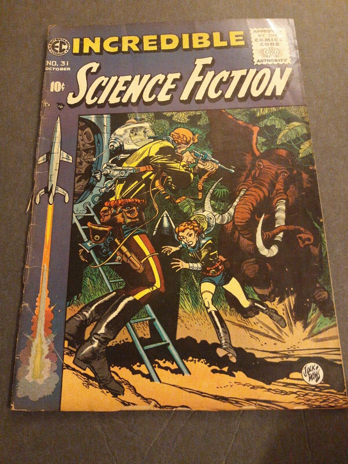 Incredible Science Fiction #31 EC Comics 1955 