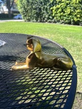 Vintage Golden Ancient Sphinx in Giza - sphinx statue - Pharaonic Antiques picture