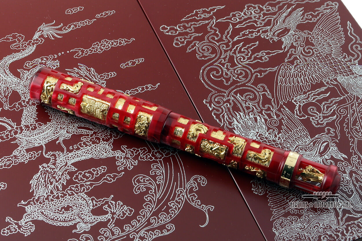 Visconti Gold Forbidden City Limited Edition Fountain Pen