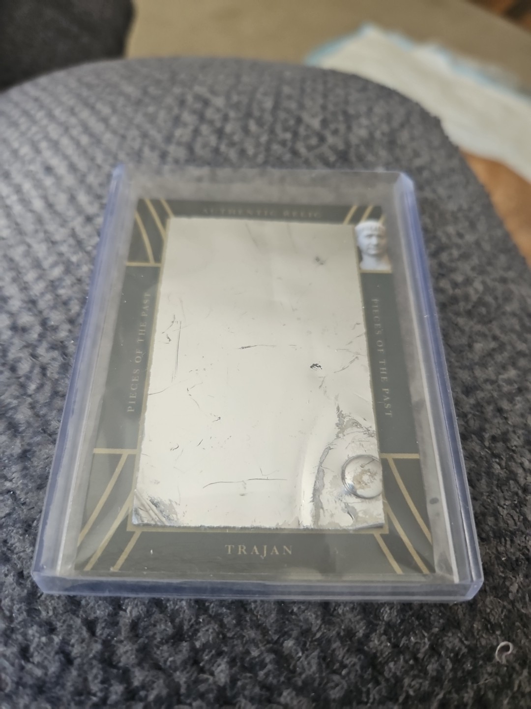 2025 Pieces Of The Past Authentic Metal Relic Roman Emeror Trajan 2025 Pieces Of The Past Authentic Metal Relic Roman Emeror Trajan