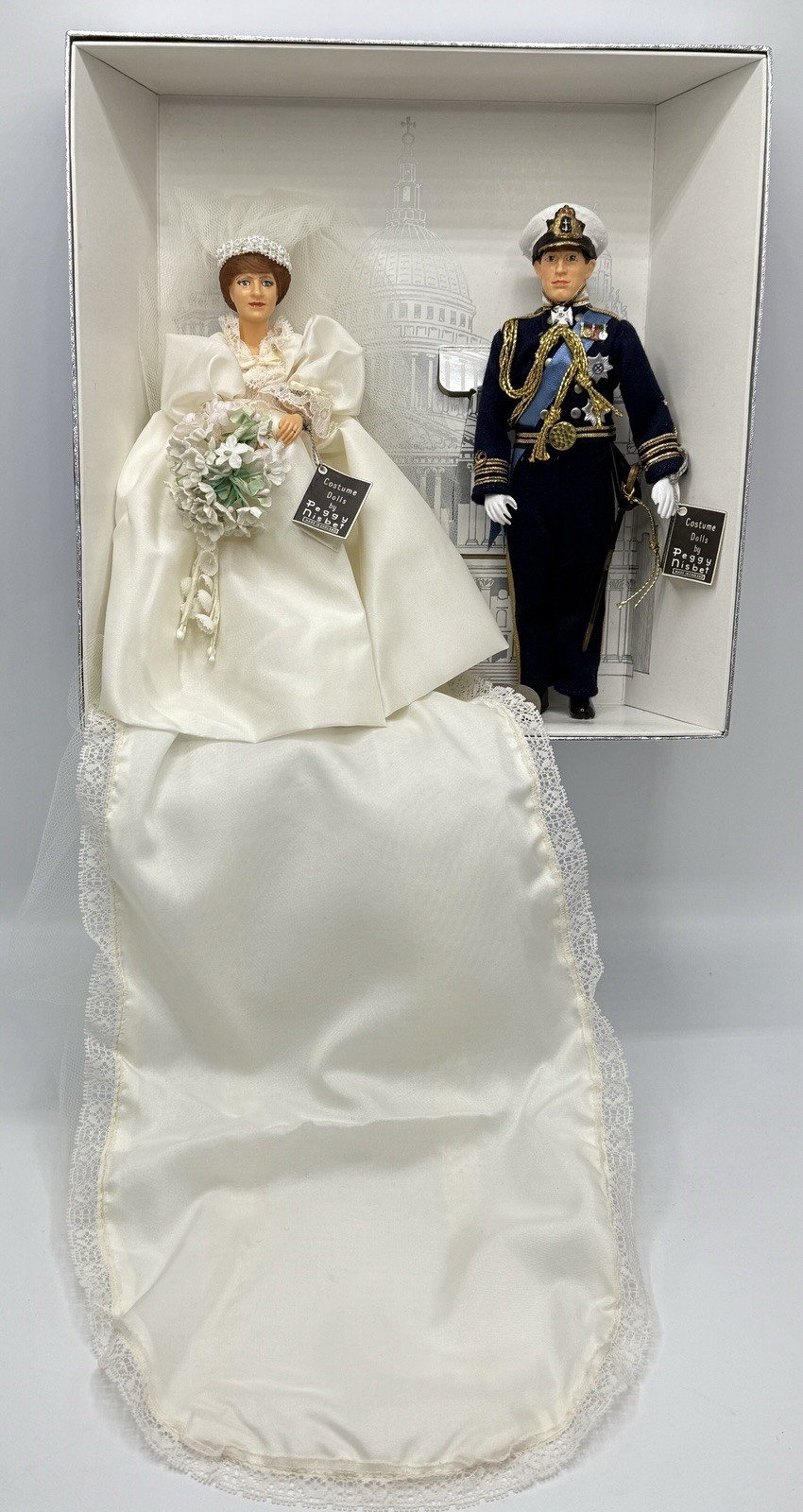 Royal Wedding Commemorative Doll Set - Peggy Nisbet - Prince & Princess of Wales