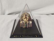 Treasures of King Tut - Mask of Tutankhamun Pyramid - The Bradford Exchange 2002 picture