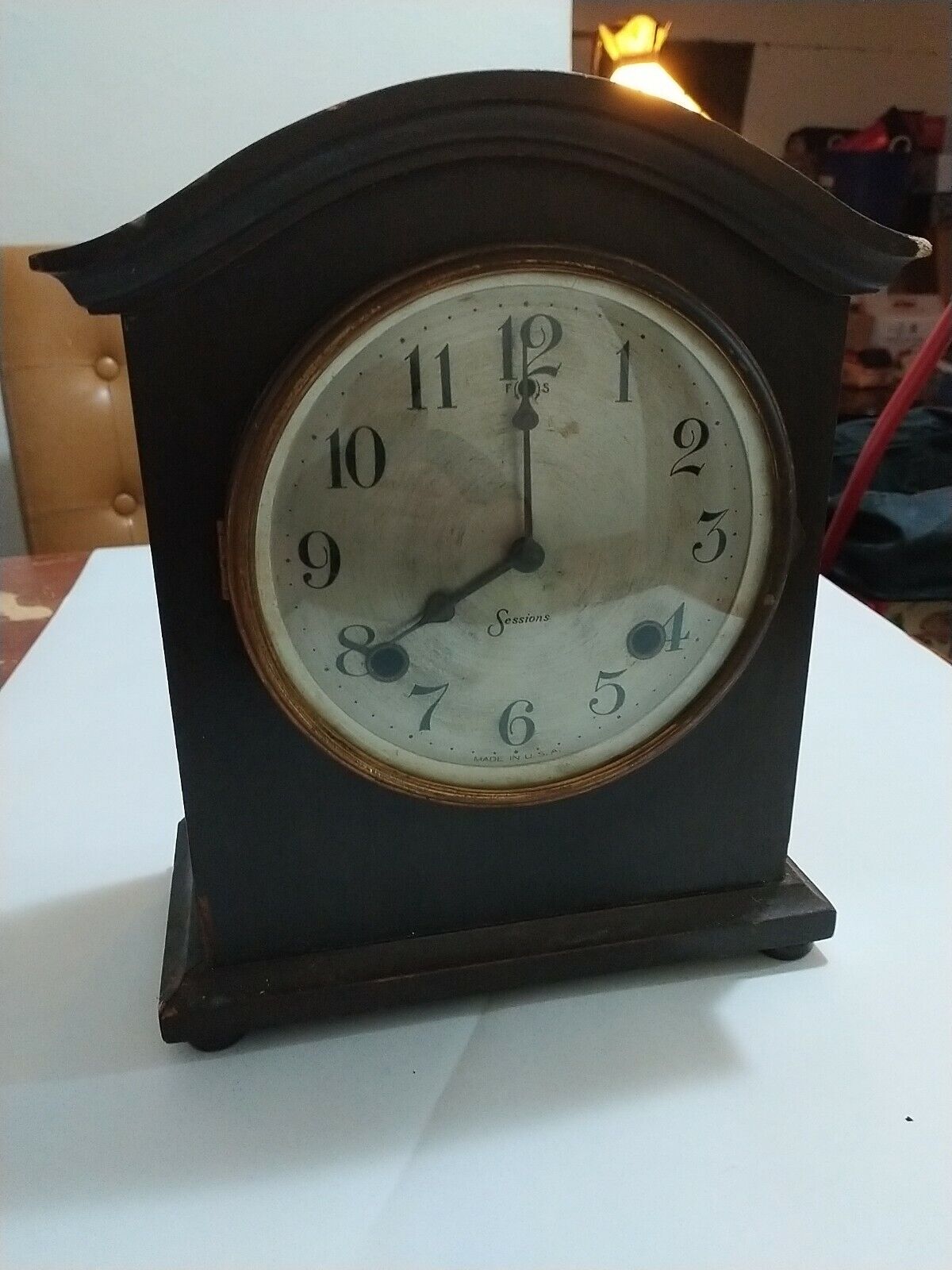 Vintage Sessions Mantel Clock Small Size 11\