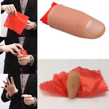 2x Magic Thumb scarf Trick Rubber Close Up Vanish Appearing Finger Trick Props  picture