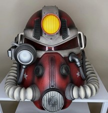 Fallout 76 T-51b Nuka-Cola Edition Power Armor Helmet picture