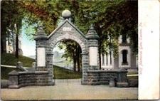 Wolf Memorial Gate Easton PA 1909 Vintage Postcard 5P19-11 picture