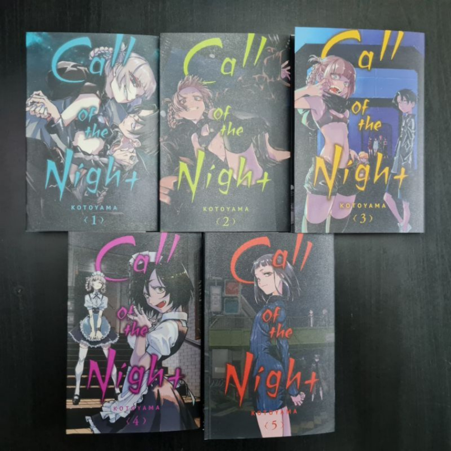 Call Of The Night Kotoyama Manga Anime Comic Volume 1-5 English Comic