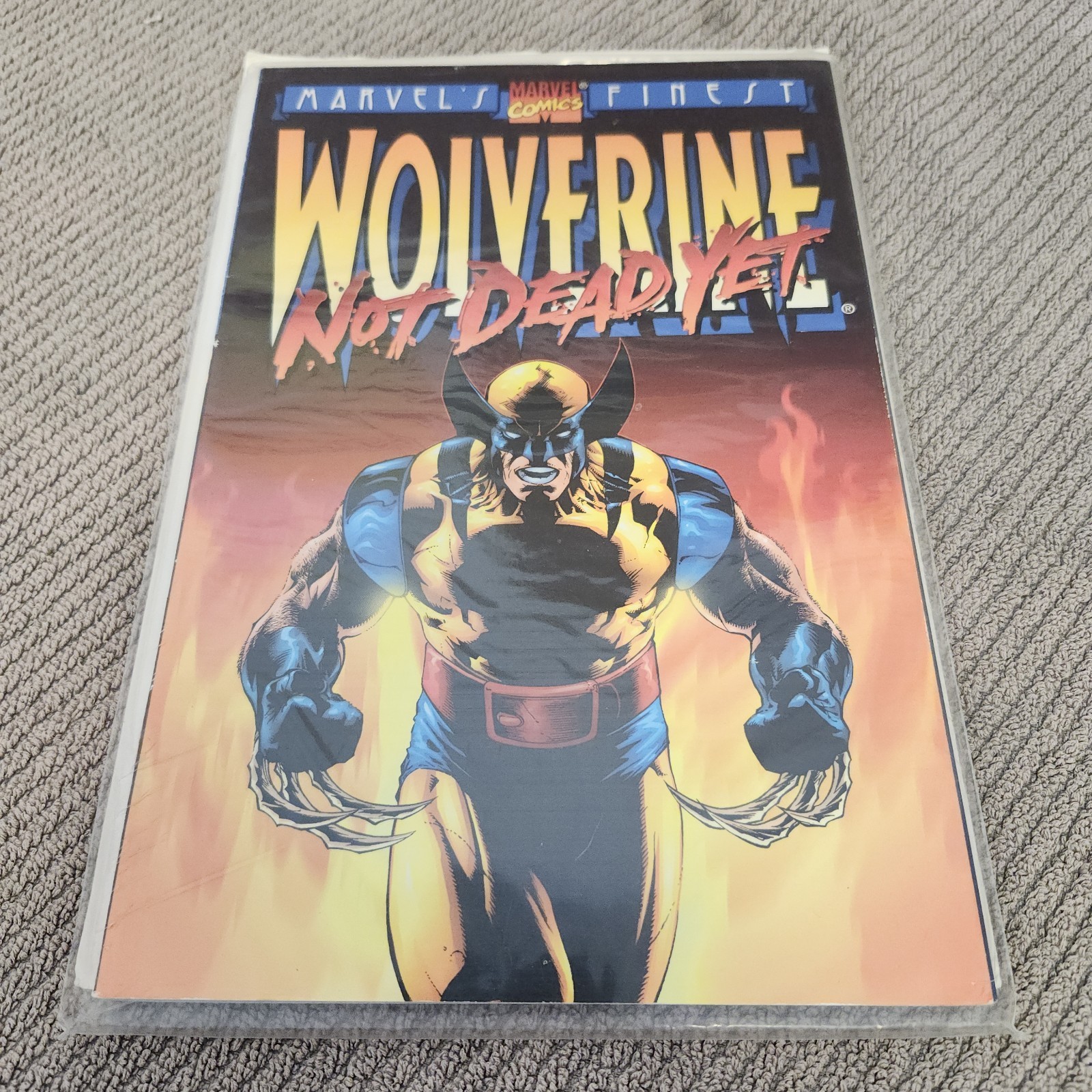 MARVEL\'S FINEST WOLVERINE NOT DEAD YET PAPERBACK MARVEL\'S FINEST WOLVERINE NOT DEAD YET PAPERBACK