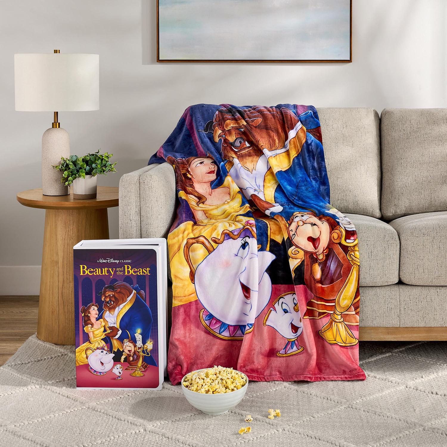 Disney Classic VHS Boxed Silk Touch Throw Blanket 50 Disney Classic VHS Boxed Silk Touch Throw Blanket 50