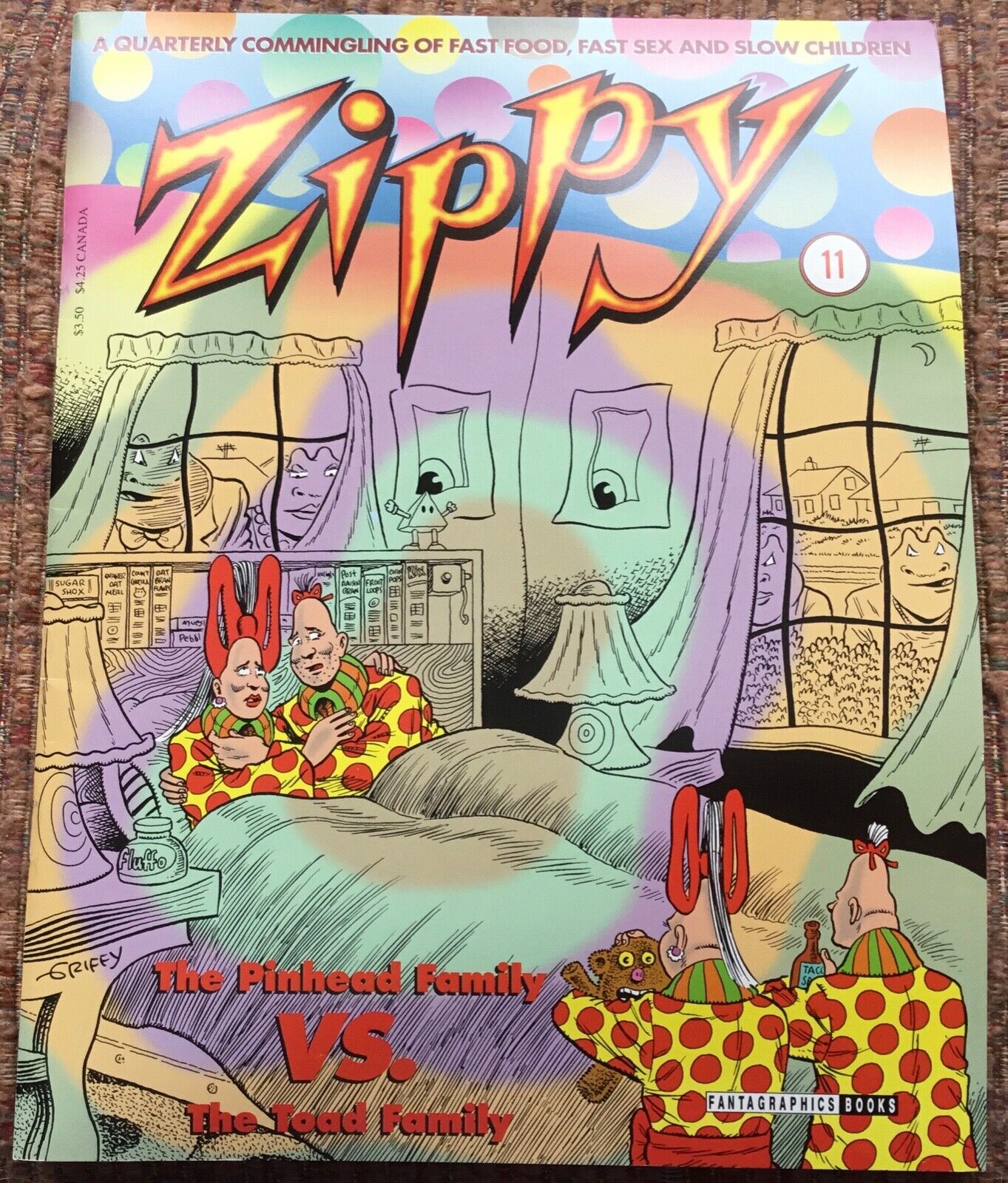 Zippy Quarterly #11 Zippy the Pinhead Fantagraphics Books Sept 1995 1st printing