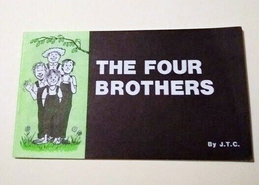 JACK CHICK TRACT 1987 THE FOUR BROTHERS CHRISTIAN COMIC SALVATION MINT RARE OOP