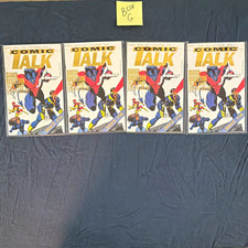 Comic Talk #18 (1991) mixed comic book lot: 4 total Darick Robertson Excalibur picture