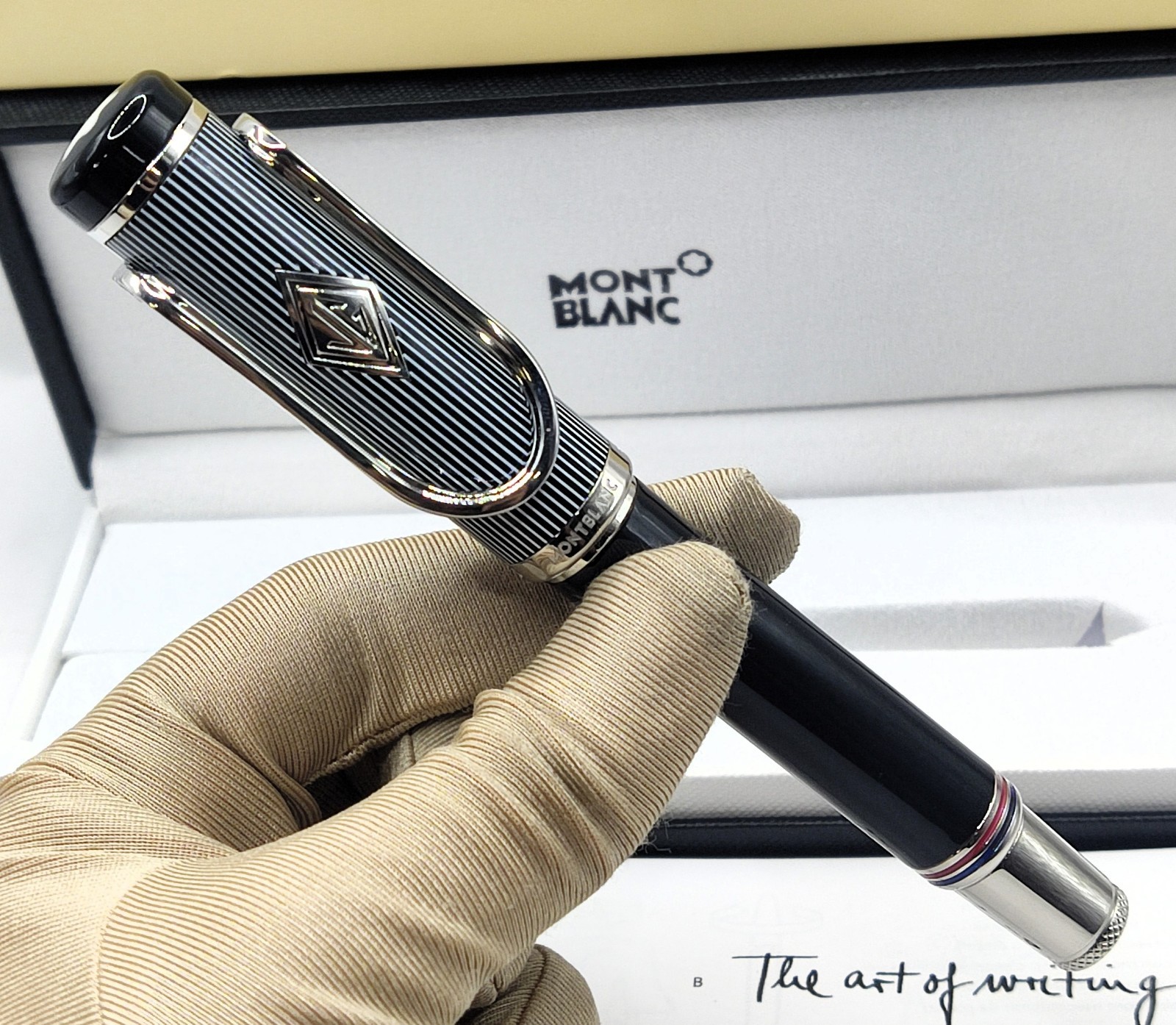 Premium Montblanc Homage to The Great Gatsby Edition Rollerball Pen With Box Premium Montblanc Homage to The Great Gatsby Edition Rollerball Pen With Box