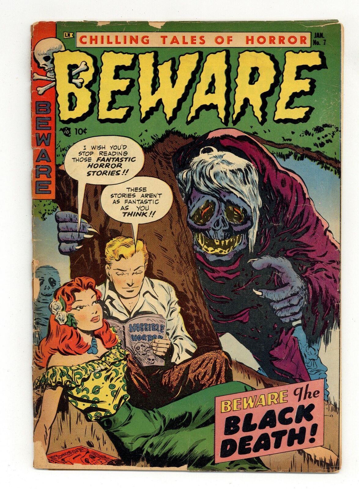 Beware #7 FR/GD 1.5 1954
