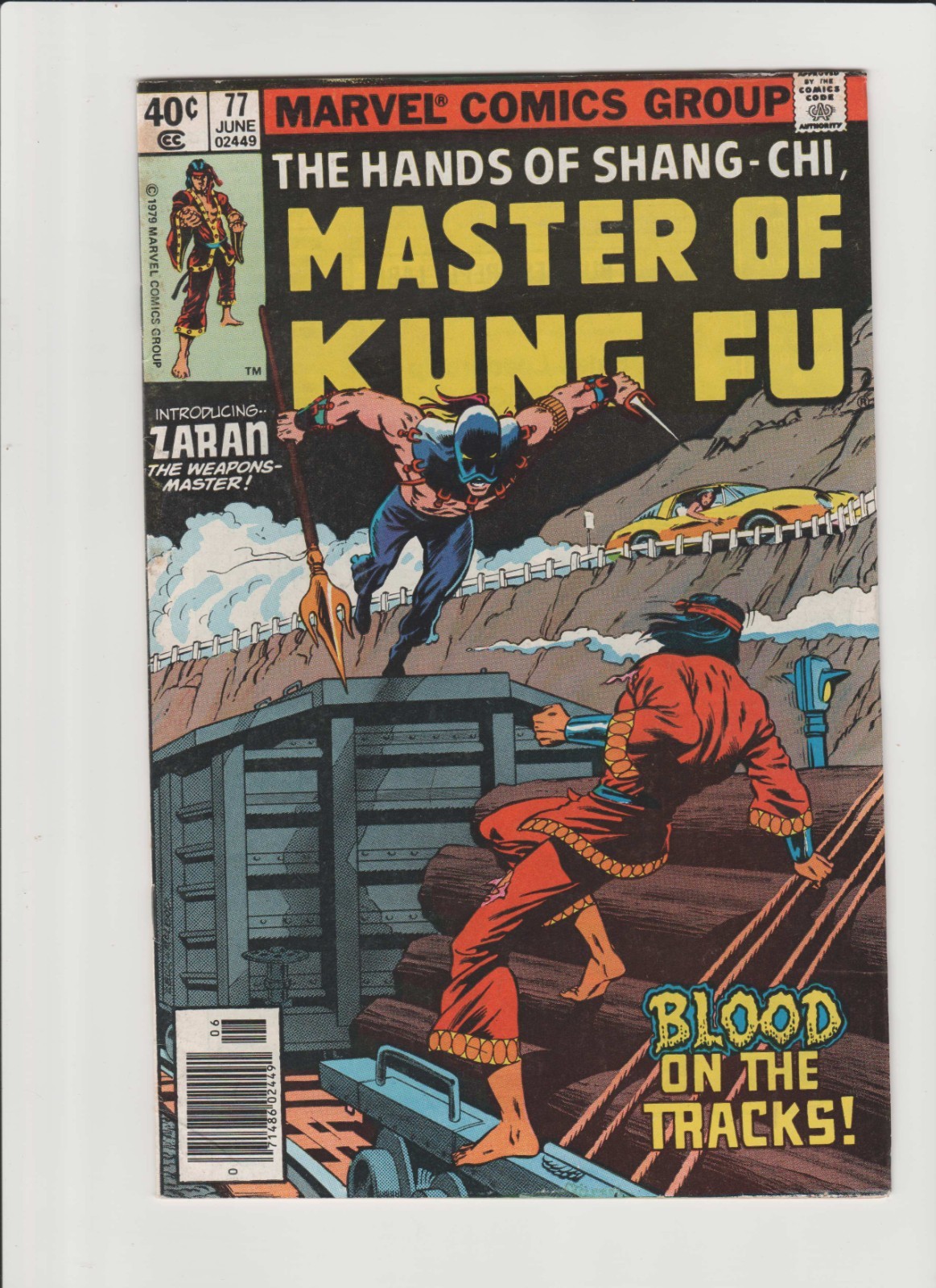 Master of Kung Fu Comic Book #77, Marvel Comics Master of Kung Fu Comic Book #77, Marvel Comics