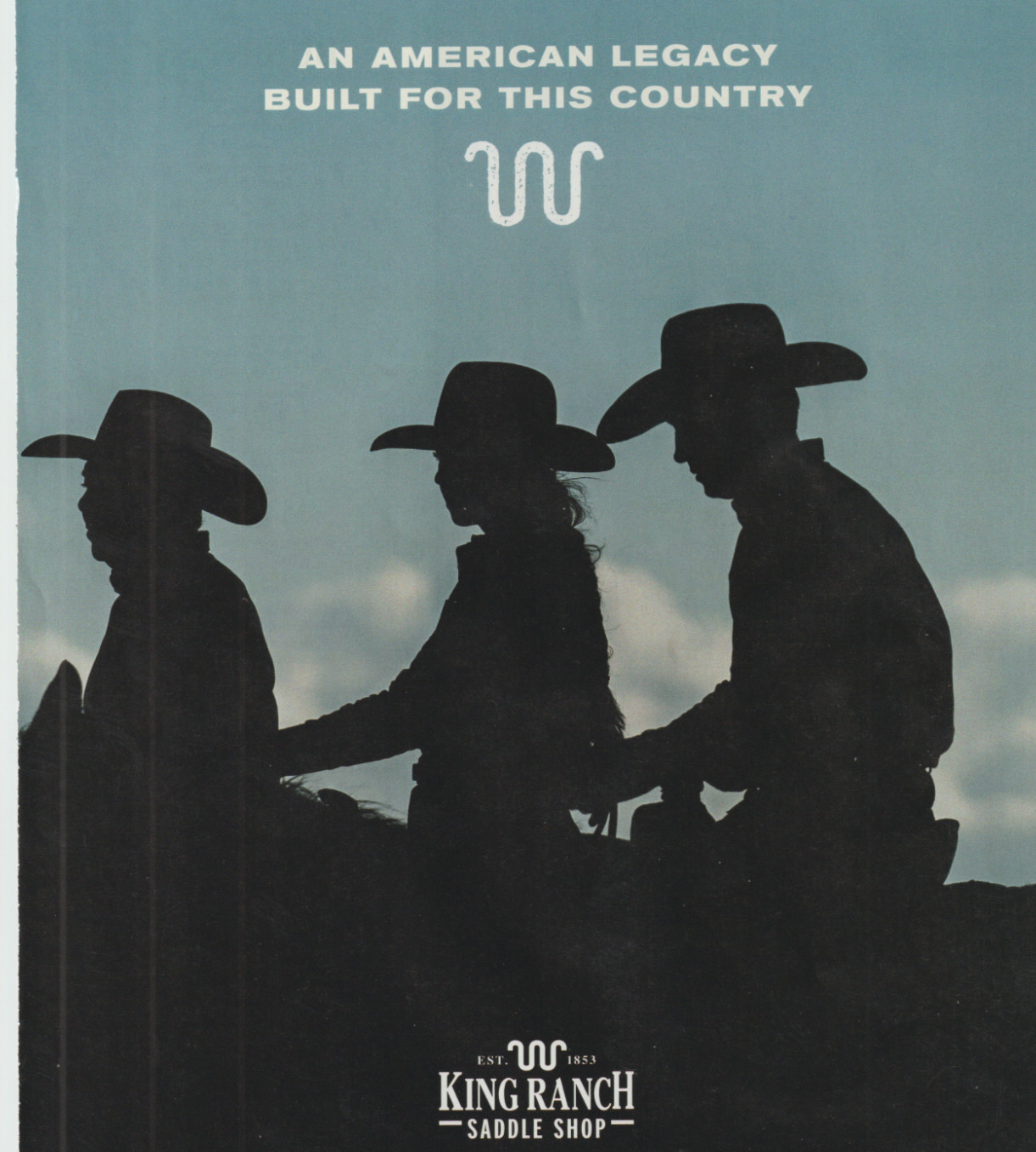 King Ranch Saddle Shop Print Ad 8\