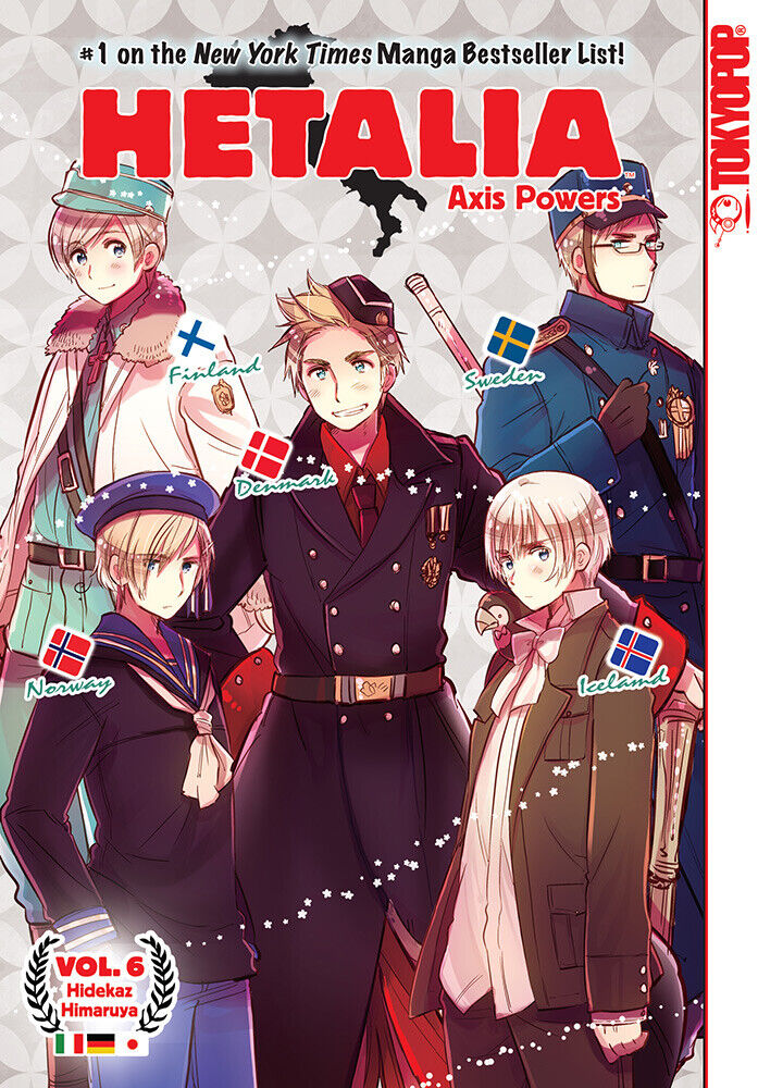 Hetalia Axis Powers Manga Volume 6