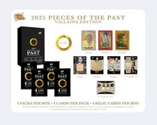 2025 Pieces of the Past - Villains Edition Box In Stock and Factory Sealed picture