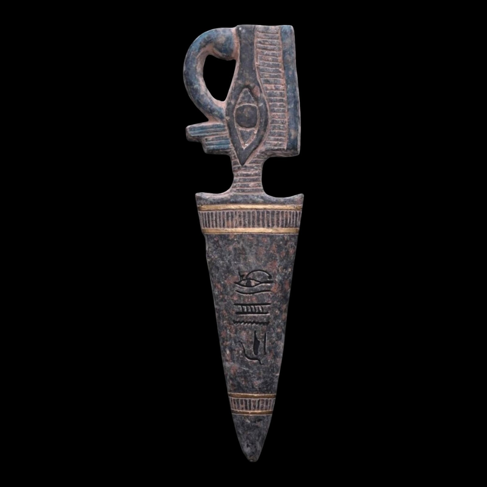 Authentic Rare Ancient Egyptian Eye of Horus Ritual Dagger Statue 1200 ...