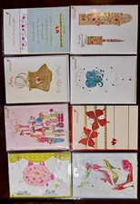 Papyrus Turnowsky & Other Greeting Cards Lot Of 8 Assorted picture