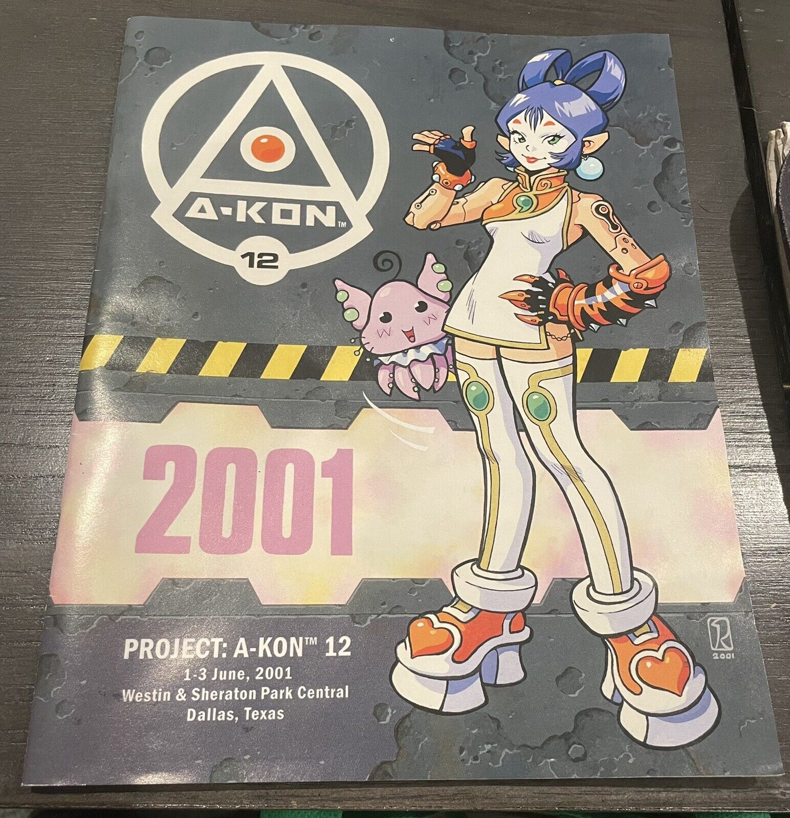 2001 Project A-Kon 12 Program