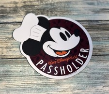 NEW Disney World Chef Mickey Annual Passholder Magnet 2018 Food & Wine Festival picture