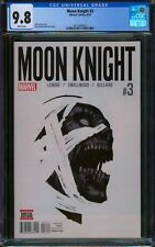 Moon Knight #3 (2016) ⭐ CGC 9.8 ⭐ Dr. Emmett Ammut Lemire Smallwood Marvel Comic picture