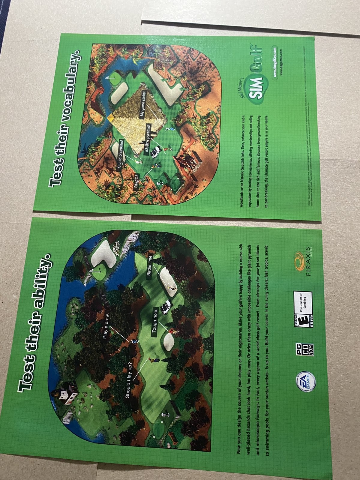 Tiger Woods PGA Tour Golf Course Aerial View Poster Vintage Wall Art Tiger Woods PGA Tour Golf Course Aerial View Poster Vintage Wall Art