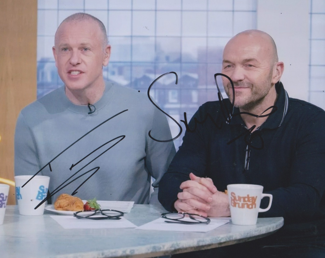 Sunday Brunch  (Tim & Simon)    **HAND SIGNED**   8x10 photo  ~  AUTOGRAPH