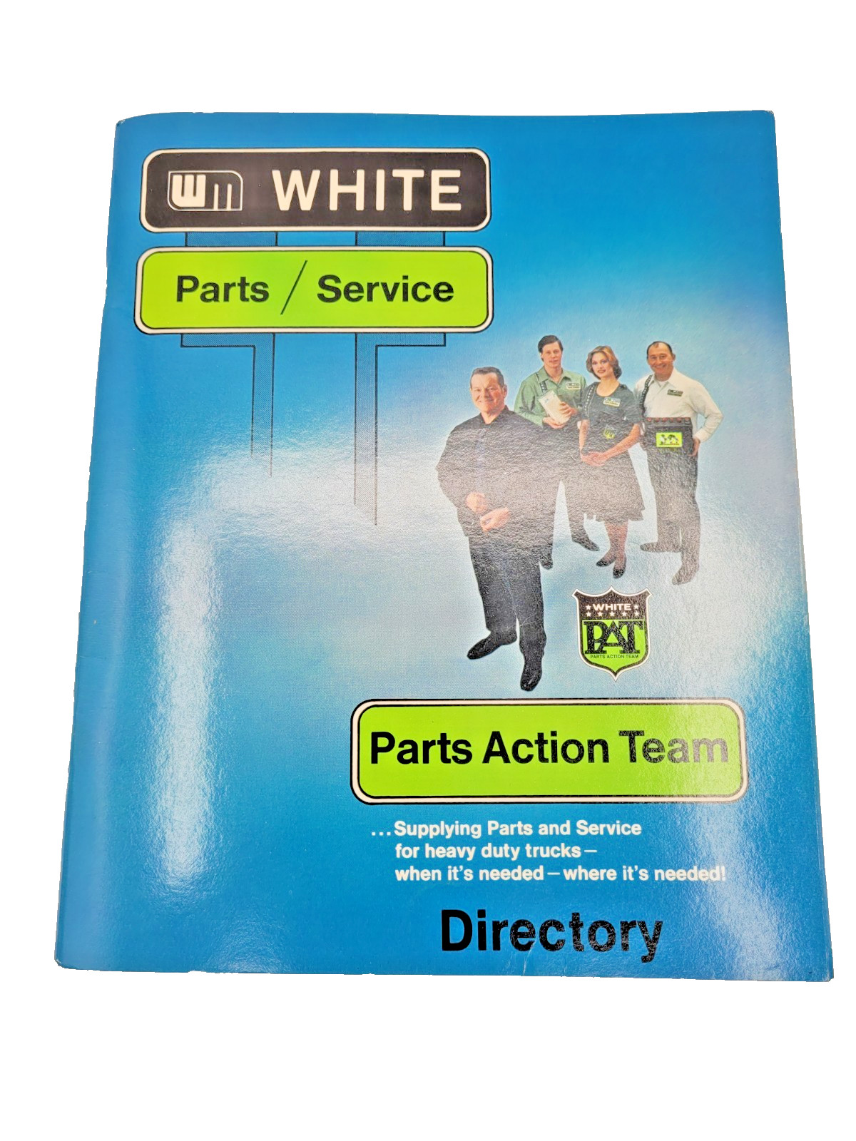 Vintage White Motor Truck Parts Service Directory Brochure Original Vintage White Motor Truck Parts Service Directory Brochure Original